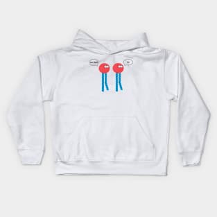 Am I Fat? Lipids hanging out on the bilayer Kids Hoodie